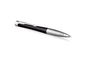 Skrive- & Tegneverktøy - Parker Urban Twist Ballpoint Pen | Muted Black with Chrome Trim | Medium Point Blue Ink Refill | Gift Box - 2143639