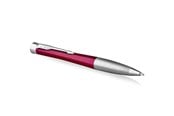 Skrive- & Tegneverktøy - Parker Urban Twist Ballpoint Pen | Vibrant Magenta with Chrome Trim | Medium Point Blue Ink Refill | Gift Box - 2143642