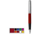 Skrive- & Tegneverktøy - Parker Jotter Originals Fountain Pen | Classic Red Finish | Medium Nib | Blue & Black Ink - 2096872