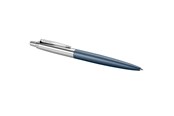 Skrive- & Tegneverktøy - Parker Jotter XL Ballpoint Pen | Primrose Matte Blue with Chrome Trim | Medium Point Blue Ink | Gift Box - 2068359