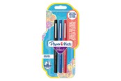 Skrive- & Tegneverktøy - Paper Mate Flair Felt Tip Pens | Medium Point (0.7mm) | Black Red & Blue | 3 Count - 2032370