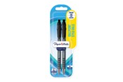 Skrive- & Tegneverktøy - Paper Mate Flexgrip Ultra Retractable Ballpoint Pens | Medium Point (1.0mm) | Black | 2 Count - 2027739