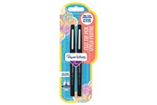 Skrive- & Tegneverktøy - Paper Mate Flair Felt Tip Pens | Medium Point (0.7mm) | Black | 2 Count - 2027061