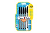 Skrive- & Tegneverktøy - Paper Mate InkJoy 100ST Ballpoint Pens | Fine Point (0.7mm) | Black | 5 Count - 1956729