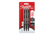 Skrive- & Tegneverktøy - Sharpie S-Gel | Gel Pens | Medium Point (0.7mm) | Black Ink | 3 Count - 2136598