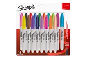 Skrive- & Tegneverktøy - Sharpie Permanent Markers | Fine Point | Assorted Fun Colours | 18 Count - 1996112