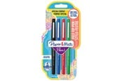 Skrive- & Tegneverktøy - Paper Mate Flair Felt Tip Pens | Medium Point (0.7mm) | Assorted Business Colours | 4 Count - 2032365