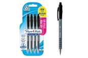 Skrive- & Tegneverktøy - Paper Mate FlexGrip Gel Pens | Medium Point (0.7 mm) | Black Ink | 4 Count - 2108209