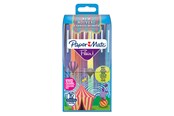 Skrive- & Tegneverktøy - Paper Mate Flair Felt Tip Pens | Medium Point (0.7mm) | Assorted Carnival Colours | 16 Count - 2108467