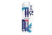 Skrive- & Tegneverktøy - Paper Mate Replay Erasable Ballpoint Pen | Medium Point (1.0 mm) | Blue | 2 Count - 2109255