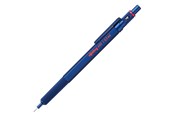 Skrive- & Tegneverktøy - Rotring 600 Mechanical Pencil | 0.5 mm | Blue All-Metal Body Propelling Pencil | Non-Slip Knurled Grip & Hexagonal Barrel - 4114266