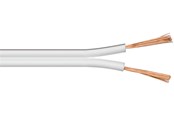 Lydkabel - Pro Speaker cable white CCA 50 m - 50 m roll cable d - 4040849677526