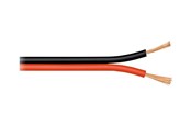 Lydkabel - Pro Speaker cable red/black CCA 50 m red-black - 50 - 4040849677373