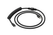 Tastatur - Glorious Coiled Cable - Phantom Black - Upgrade Accessories - Svart - GLO-CBL-COIL-BLACK