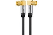 Antennekabler - Pro SAT antenna cable (135 dB) 4x shielded 10m - 4040849705892