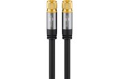 Antennekabler - Pro SAT antenna cable (135 dB) 4x shielded 10 m bla - 4040849706783