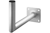 Veggmontering, AV-braketter & AV-møbler - Pro Aluminium SAT dish wall bracket grey - with 450 m - 4040849673023