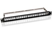 Nettverkskabel - 19 inch (48.3 cm) Keystone blank Patch Panel empty - 4040849957437