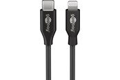 USB - Pro USB-C <-> Lightning - 2m - Svart - 39447