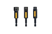 Verktøy - Dewalt 3 Pack Cleanable Hexagonal Magnetic Nut/Socket Driver 8/10/13mm - DT7460-QZ