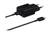 Mobil - Adaptere og ladere - Samsung 15W USB-C Power Adapter (Incl. cable) - Black - EP-T1510XBEGEU