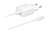 Mobil - Adaptere og ladere - Samsung 15W USB-C Power Adapter (Incl. cable) - White - EP-T1510XWEGEU