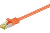 Nettverkskabel - RJ45 patch cord CAT 6A S/FTP (PiMF) 500 MHz with CAT 7 raw cable orange - 4040849916335