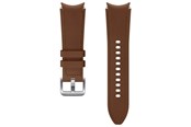 Smartklokke - Tilbehør - Samsung Watch Strap Hybrid Leather Band 20mm M/L - Camel - ET-SHR89LAEGEU