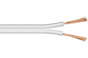 Lydkabel - Pro Speaker cable white CCA - 4040849677465