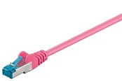 Nettverkskabel - CAT 6A patch cable S/FTP (PiMF) magenta - 4040849938504