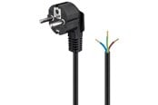 Strømkabel (ekstern) - Pro Angle Power cable for confectionery 5 m black - 4040849960345