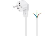 Strømkabel (ekstern) - Pro Angle Power cable for confectionery 5 m white - 4040849933134