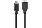 USB - Pro USB-C™ to micro-B 3.0 cable black - 4040849447662