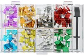 Tilbehør (fester, stikkontakter osv.) - Nighthawk Car blade fuse assortment 101 pcs. - 4040849203572