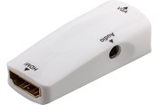 Lydkabel - Pro Compact HDMI™/VGA adapter incl. audio gold-plated - 4040849447945