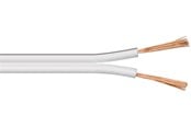 Lydkabel - Pro Speaker cable white CCA - 4040849677502