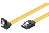 Sata - Pro PC data cable 6 Gbps 90° clip - 4040849350207