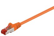 Nettverkskabel - CAT 6 patch cable S/FTP (PiMF) orange - 4040849955068