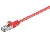 Nettverkskabel - CAT 5e patchcable F/UTP red 5 m - 4040849501548