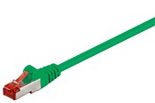 Nettverkskabel - CAT 6 patch cable S/FTP (PiMF) green - 4040849955808