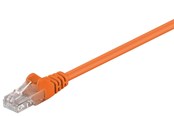 Nettverkskabel - CAT 5e patch cable U/UTP orange 7.5 m - 4040849952456