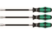 Håndverktøy - Wera 3 Piece Kraftform Flexible Shaft Nutspinner Set - 05135311001