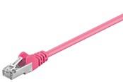 Nettverkskabel - CAT 5e patchcable SF/UTP magenta - 4040849934162