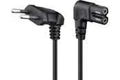 Strømkabel (ekstern) - Pro Power cable C7 - 1 m - Svart - 90° - 4040849973468