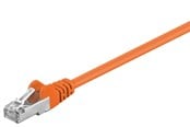 Nettverkskabel - CAT 5e patchcable F/UTP orange 3 m - 4040849934629