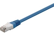 Nettverkskabel - CAT 5e patchcable F/UTP blue 3 m - 4040849730733