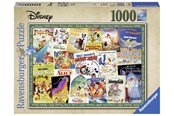 Puslespill - Ravensburger Disney Vintage Movie Post.1000p Gulv - 10219874