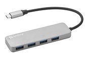 USB-hub - Sandberg 4-Port USB Hub USB-hub - USB 3.0 - 4 porter - Sølv - 336-20