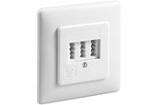 Tilbehør (fester, stikkontakter osv.) - Pro 3x TAE-NFF wall Plate Flush mount - 4040849435454