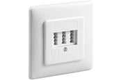 Tilbehør (fester, stikkontakter osv.) - Pro 3 TAE-NFN wall plate flush mount - 4040849435447